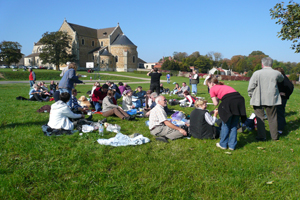 Picknick nahe Juvisy